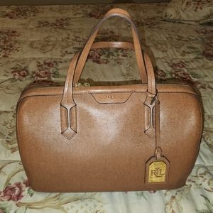 Ralph Lauren Brown Handbag/Purse
